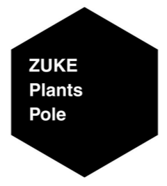 ZUKE PLANTS POLE ロゴ